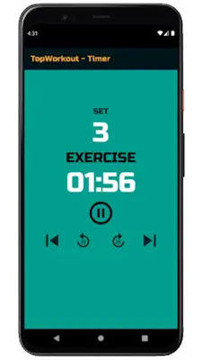 TopWorkout workout routines android App screenshot 2