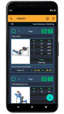 TopWorkout workout routines android App screenshot 4